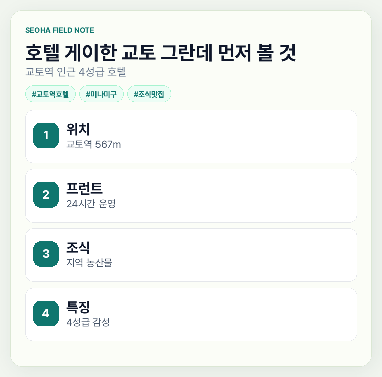 호텔 게이한 교토 그란데 먼저 볼 것