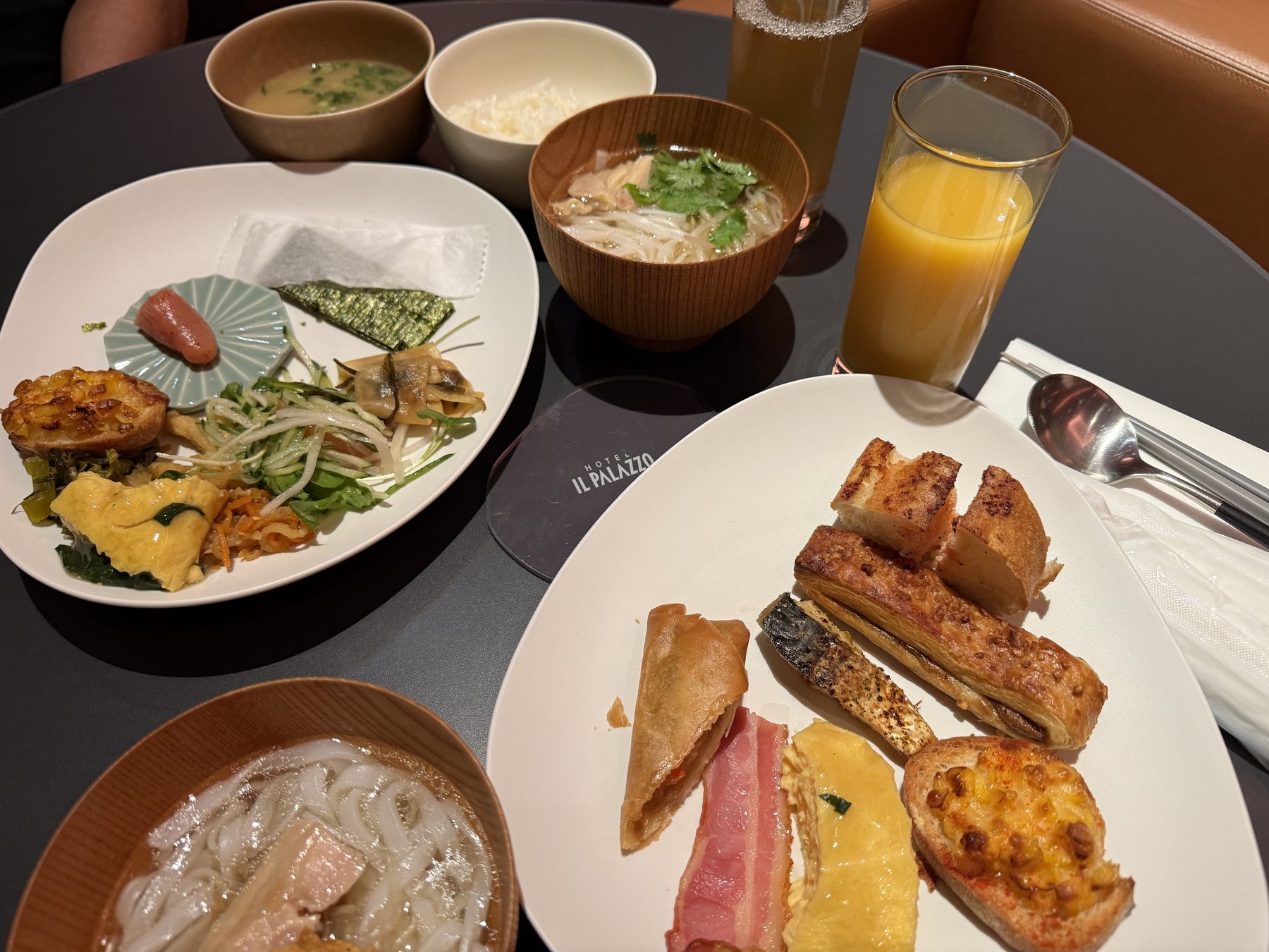 호텔 일 팔라초 아침 식사 구성